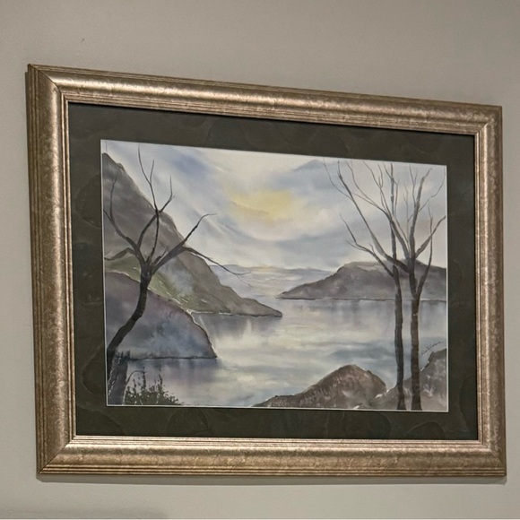 Vintage Original Signed Watercolour Painting Framed and Matted - Picture 1 of 9